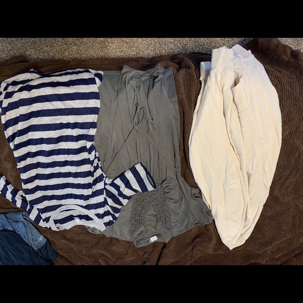 Maternity shirts